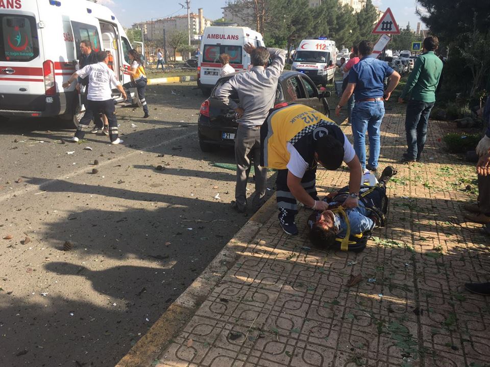 Diyarbakir's Baglar explosion, Diyarbakir, may 10, 2016. (Photos: Kurdistan24/Siddik Eren & Hesen Kako)
